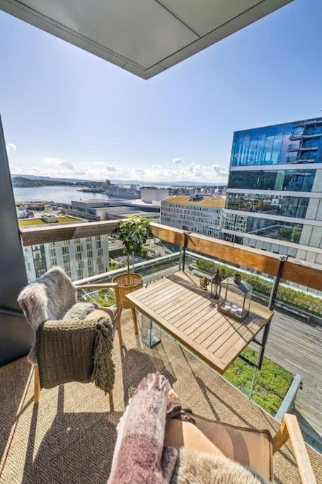 Modern 2Bed Room Sea View Apartment @ Oslo Barcode Eksteriør billede