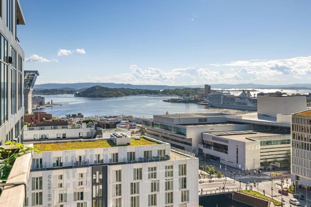 Modern 2Bed Room Sea View Apartment @ Oslo Barcode Eksteriør billede
