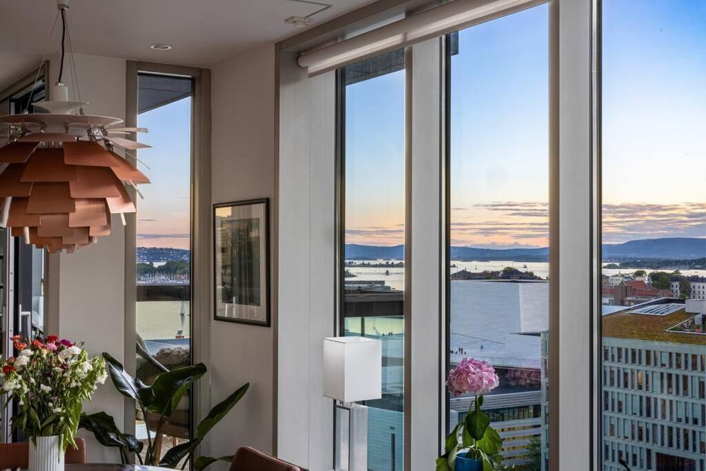 Modern 2Bed Room Sea View Apartment @ Oslo Barcode Eksteriør billede